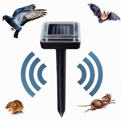 Espanta Pombo SENTRIK Repelente Solar Ultrassônico – Paixão Verde